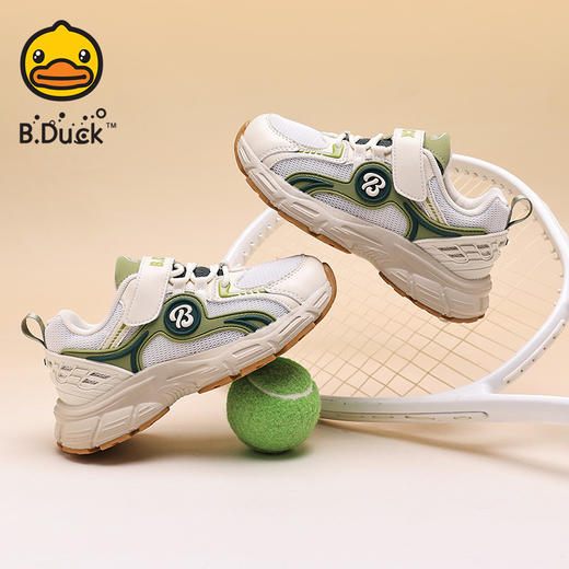 B.Duck小黄鸭童鞋春秋运动鞋慢跑鞋26-33 B3686857 商品图0