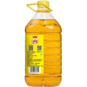 鲁花 【保真花生油】食用油 5S 物理压榨 压榨一级 花生油4L
