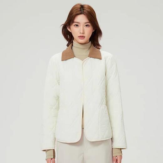 【现货直发】五只白鹅—2025秋冬男女加绒加厚保暖可拆卸衣领羊毛防风外套5708/5718 商品图4