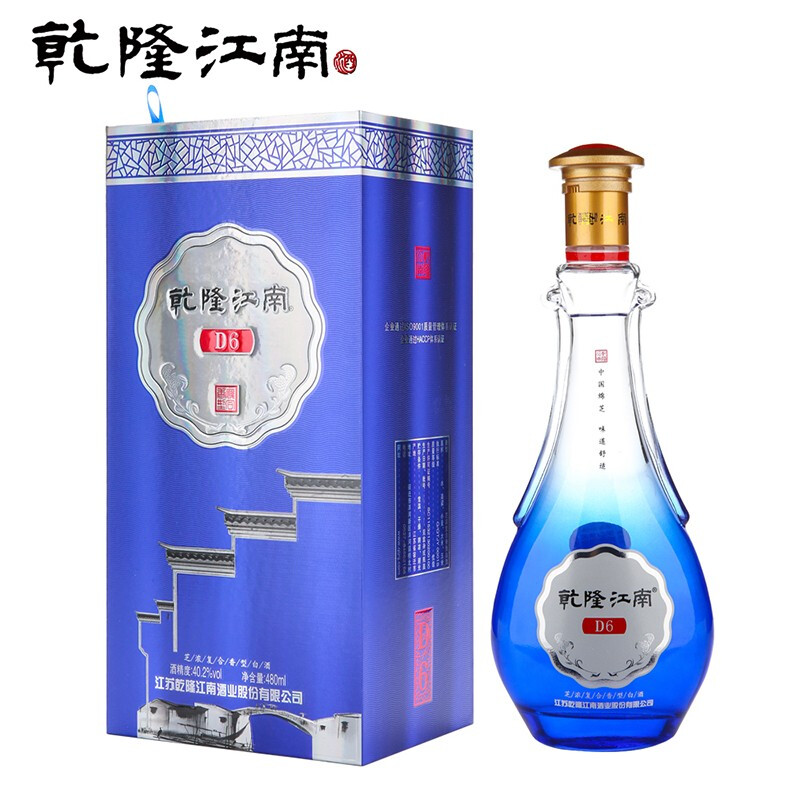 40.2°乾隆江南 地藏6(蓝) 480ML*单支装