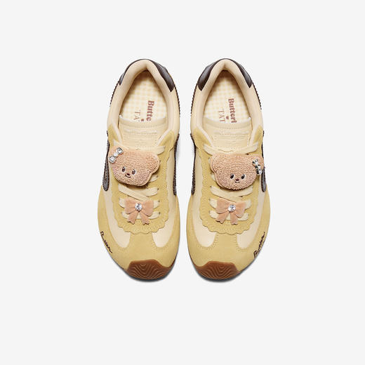 【云粉节】BF楼卢昱晓同款TATA他她黄油小熊联名德训鞋休闲鞋阿甘运动鞋GXW01CM5吊牌价939 商品图2