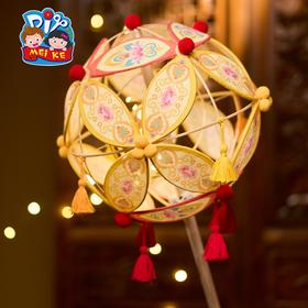 M6-251022 竹编绣球花灯