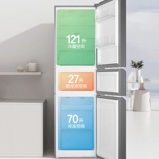 海尔（Haier）冰箱 BCD-218WGHC3E9YS 商品图4