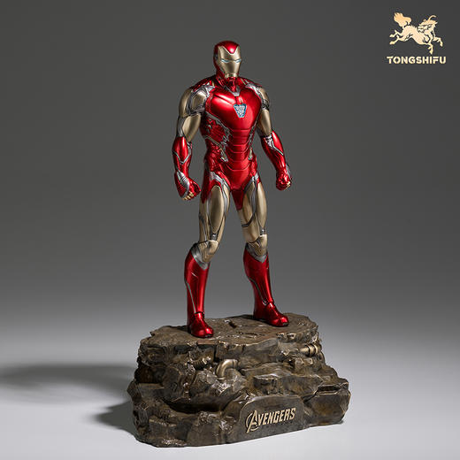 铜师傅《钢铁侠MK85》漫威系列限量手办 复仇者联盟桌面铜摆件 商品图4
