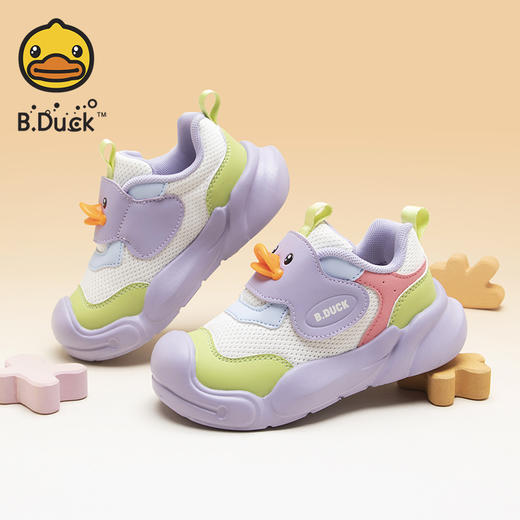 B.Duck小黄鸭童鞋春秋运动鞋常规运动23-32 B3686862 商品图4