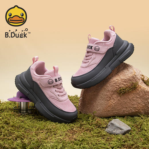 B.Duck小黄鸭童鞋春秋运动鞋时尚运动28-33 B3686854 商品图2