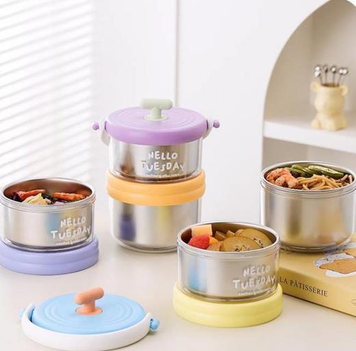 【团品】易铂洛可可提桶饭盒 商品图5
