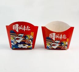 国潮系列 炸鸡包装纸包装盒汉堡纸汉堡盒 商品图4