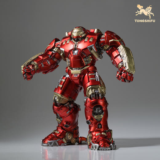 铜师傅《反浩克装甲1.0》漫威系列限量手办 复仇者联盟桌面铜摆件 商品图3