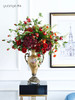 欧式轻奢仿真花假花摆件酒店餐桌客厅玄关摆设电视柜玄关装饰花 商品缩略图2