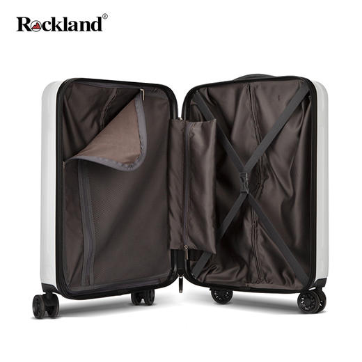 洛克兰轻邂逅系列单杆拉杆箱CRX14048  银色—rxs 商品图4