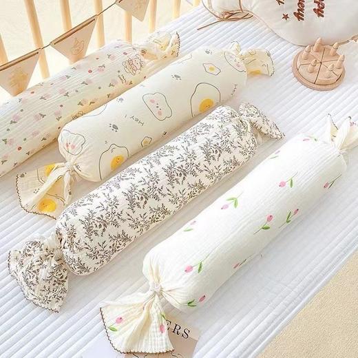 【A类卡通儿童糖果枕】婴儿安抚枕头宝宝靠枕侧挡防惊跳枕0-2岁新生儿睡觉抱枕糖果枕。rb 商品图0