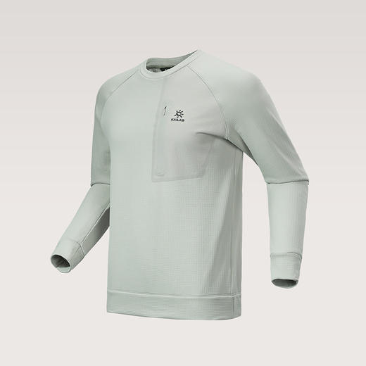 KAILAS凯乐石 男款圆领长袖抓绒套头衫 KG2532110 商品图1