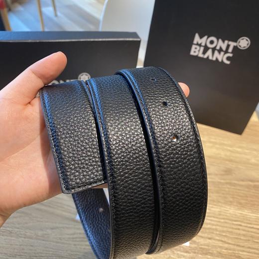 G472万#宝龙男士M双扣商务休闲皮带腰带礼盒 商品图4