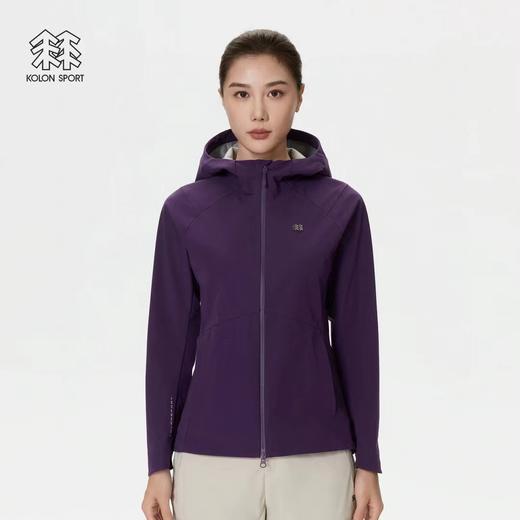 点此购买 可隆春秋季女士户外运动软壳连帽冲锋衣 zc 329776 商品图8