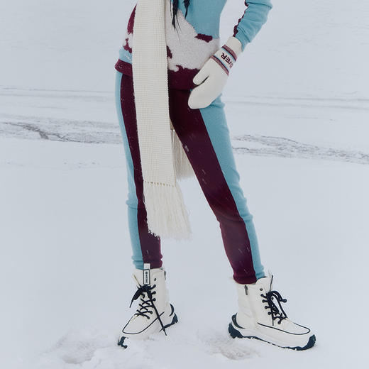 羊绒撞色紧身裤  SJF97K284N 商品图2