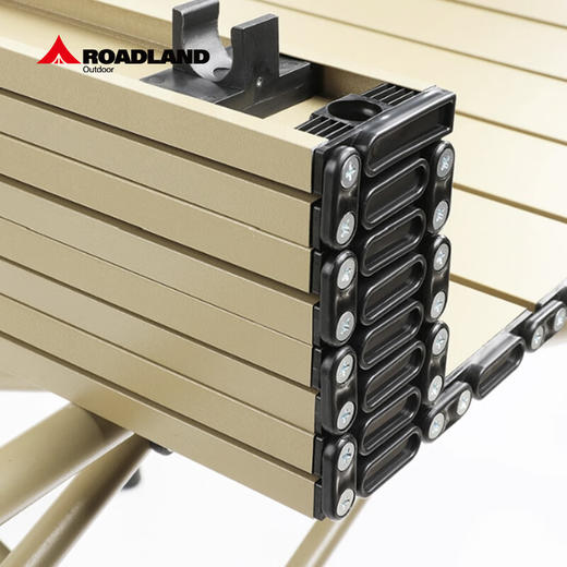 洛得兰德精品碳钢折叠桌米色LD-JZ402—rxs 商品图2