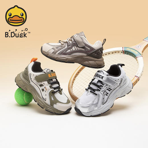 B.Duck小黄鸭童鞋春秋运动鞋慢跑鞋26-33 B3686859 商品图2