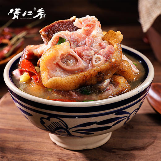 【宜昌助农馆】清江肴  高山土家腊味 腊猪蹄500g 商品图0