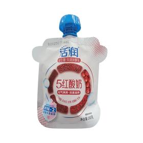 【超市】雪兰活润红酸奶风味发酵乳160g