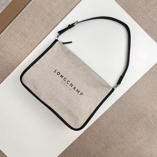 LC珑香 25新款限定棉麻帆布+牛皮 购物袋/mini托特包/hobo包/饭盒包/方包 Z-15601 商品图5