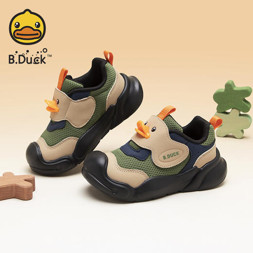 B.Duck小黄鸭童鞋春秋运动鞋常规运动23-32 B3686862 商品图2