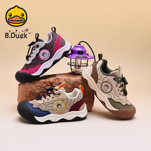 B.Duck小黄鸭童鞋春秋户外鞋轻户外24-32 B3686802 商品图0