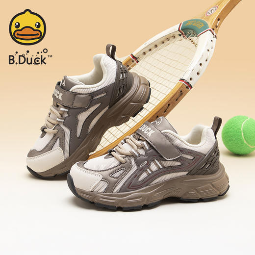 B.Duck小黄鸭童鞋春秋运动鞋慢跑鞋26-33 B3686859 商品图4