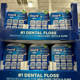 Oral-b牙线折扣特价198元 🉐包税包邮到手了🔥欧乐Oral-B Glide 牙线，柔软，易捏，不易断，可以起到深层清洁作用