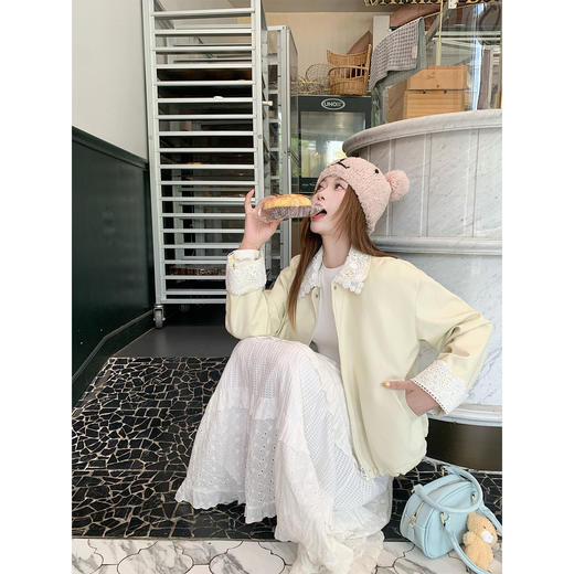 <曾小咸推荐>现货秒杀！微信超特价！外套小众设计感夹克上衣 日常299.99 立减160 秒杀139.99！ 商品图4