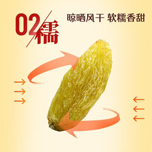 鲜记绿香妃葡萄干388g 商品图1