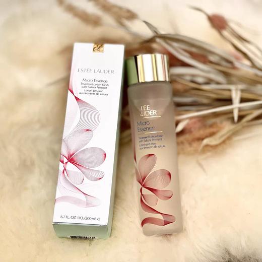 雅诗兰黛樱花水微精华原生液补水保湿提亮肤色收缩毛孔湿敷精华水200 ml 商品图2