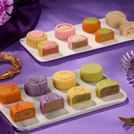 金丽莎月饼礼盒望月秋韵多口味 900g（15枚） 商品图2