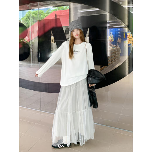 <曾小咸推荐>现货秒杀 ！微信超特价！蕾丝拼接长袖T恤 日常119.99 立减50 秒杀69.99！！ 商品图2