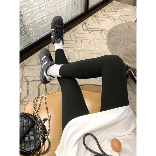 <曾小咸推荐>高腰百搭显瘦打底裤袜 商品图0