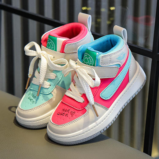 春秋儿童阿甘鞋板鞋休闲双网透气网鞋运动德训鞋软底 商品图4