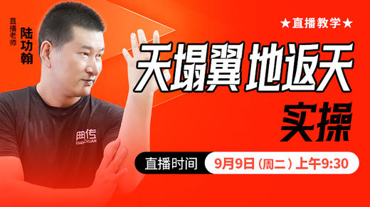 【9月9日】天塌翼 地返天 实操——直播教学（陆师亲授） 商品图0
