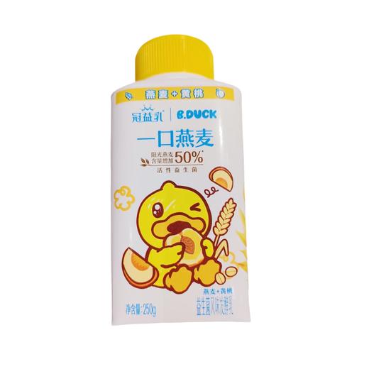 蒙牛冠益乳燕麦+黄桃 商品图0