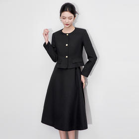 「高货wl」全新升级【铂金会员330/天猫439/差价109】(02921)洛诗琳通勤知性小香风外套2025秋季气质高级感收腰小外套