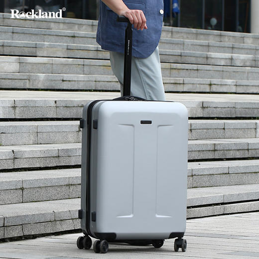 洛克兰轻邂逅系列单杆拉杆箱CRX14048  银色—rxs 商品图8