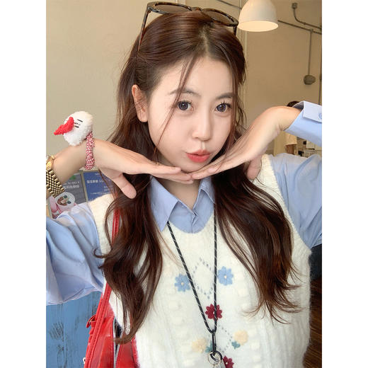 【149元任选2件】最后一波现货！学院风刺绣设计针织马甲 商品图4