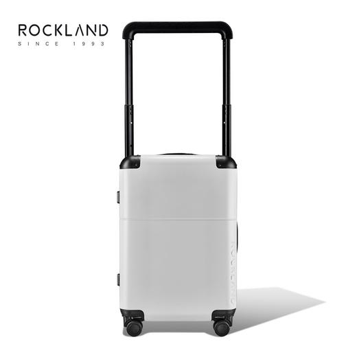 洛克兰明系列宽拉杆行李箱CRB5010 20寸 白色/黑色—rxs 商品图0