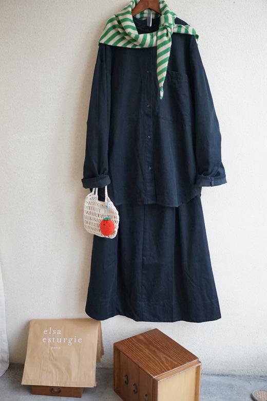 elsa esturgie黑色衬衫 商品图10