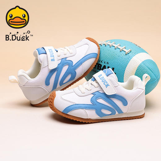 B.Duck小黄鸭童鞋春秋运动鞋阿甘鞋26-35 B3686925 商品图3