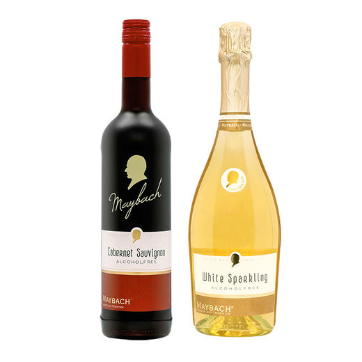 迈巴赫脱醇红葡萄酒 750ML+迈巴赫脱醇白葡萄酒 750ML*2支装 商品图0