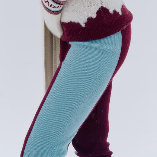 羊绒撞色紧身裤  SJF97K284N 商品图3