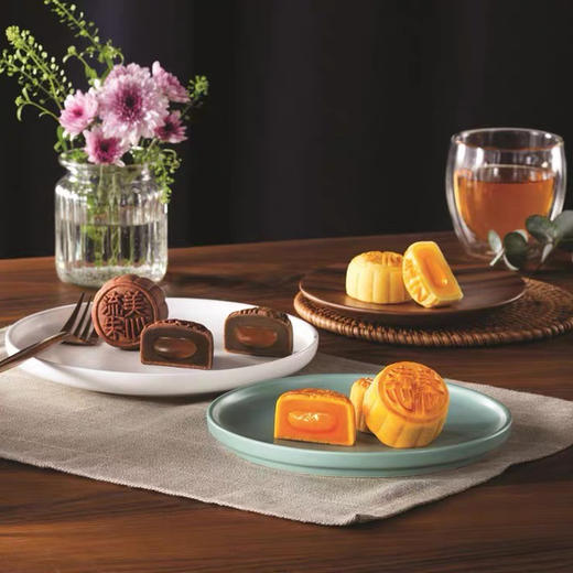 【现货】美心流心四式月饼！火爆到一盒难求！！！比流心奶黄月饼都稀缺[色] 商品图2