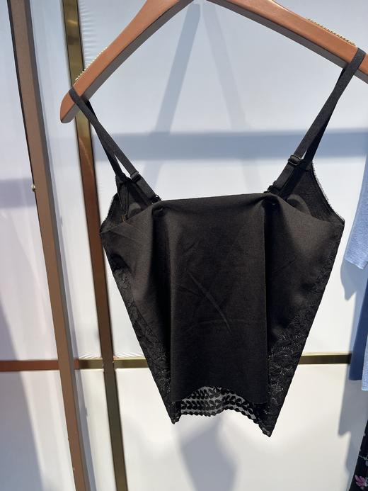 SZ3H10_凝脂/漆黑色_吊带_夏季_蕾丝美背可调节肩带聚拢显瘦百搭_高级女装_BERNIEELEN 伯妮斯茵 商品图2