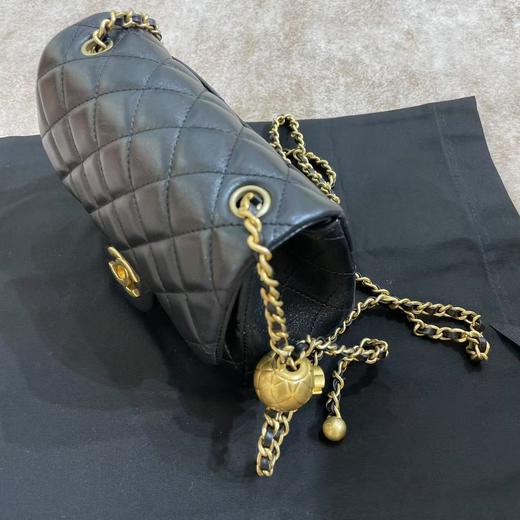 女款小金球方胖子菱格小羊皮迷你斜挎包025 商品图2