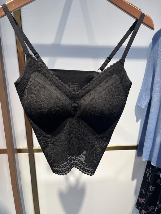 SZ3H10_凝脂/漆黑色_吊带_夏季_蕾丝美背可调节肩带聚拢显瘦百搭_高级女装_BERNIEELEN 伯妮斯茵 商品图1